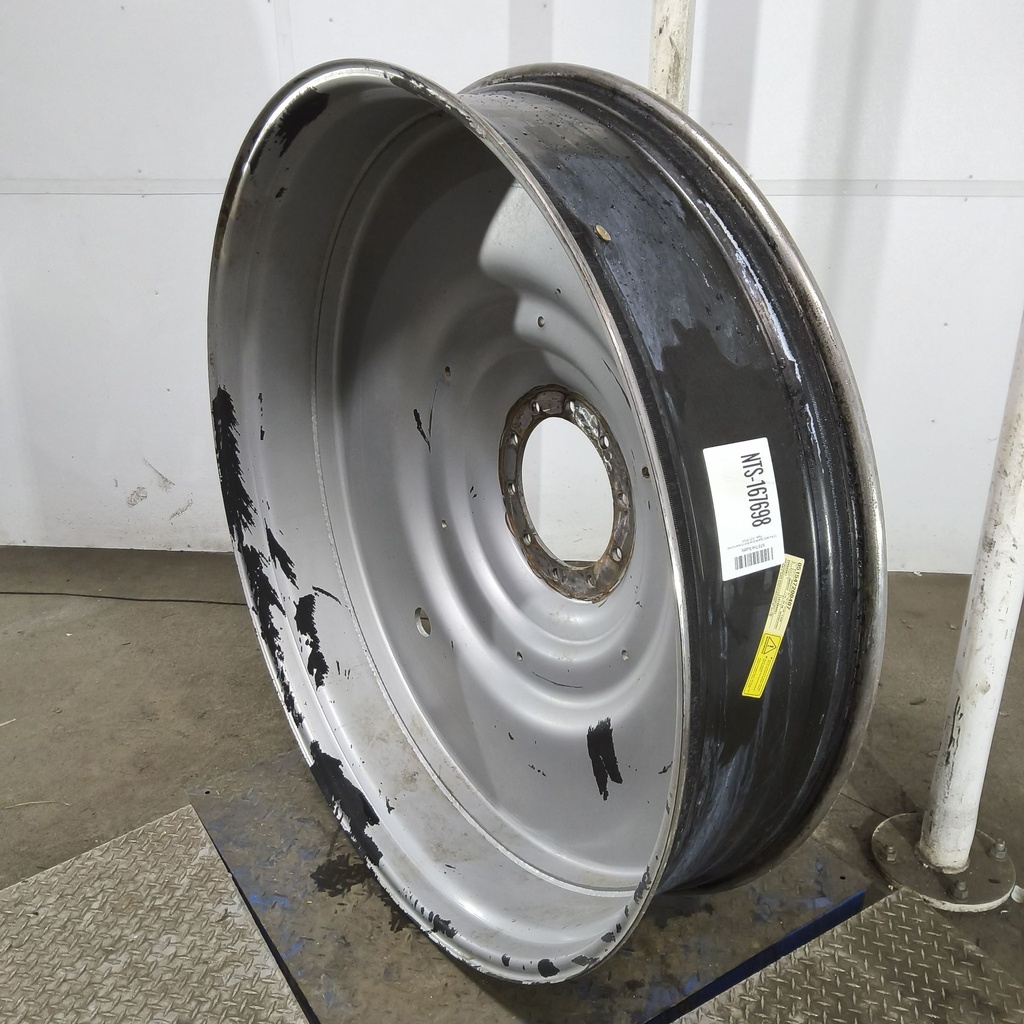 12"W x 54"D, Case IH Silver Mist 10-Hole Formed Plate , -9.25" Offset