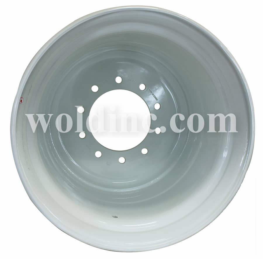 24"W x 22.5"D, Case IH Silver Mist 10-Hole Hub Pilot , -3.62" Offset