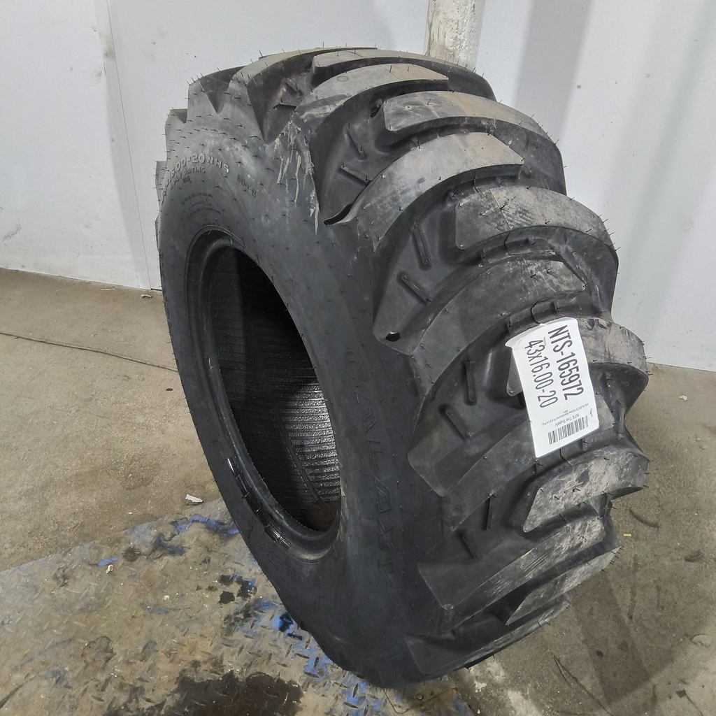 43x16.00-20 Galaxy Marathoner R-4 B (4 Ply), 99%