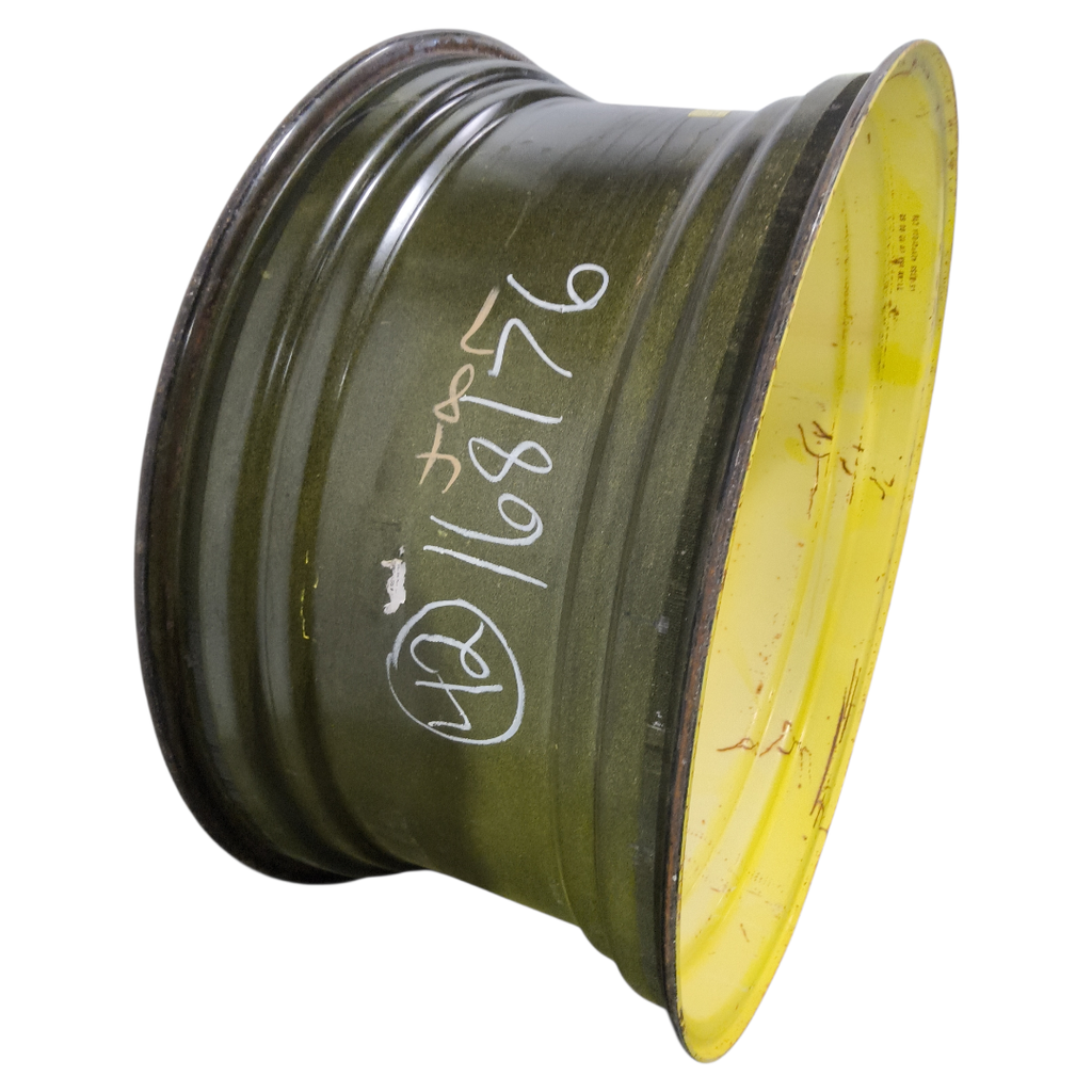 20"W x 42"D, John Deere Yellow 12-Hole Stub Disc , -3.25" Offset