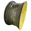 20"W x 42"D, John Deere Yellow 12-Hole Stub Disc , -3.25" Offset