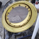 20"W x 42"D, John Deere Yellow 12-Hole Stub Disc , -3.25" Offset