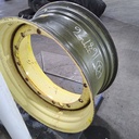 20"W x 42"D, John Deere Yellow 12-Hole Stub Disc , -3.25" Offset