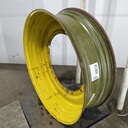 15"W x 50"D, John Deere Yellow 12-Hole Stub Disc , -3.12" Offset