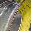 15"W x 50"D, John Deere Yellow 12-Hole Stub Disc , -3.12" Offset