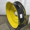 15"W x 50"D, John Deere Yellow 10-Hole Formed Plate , -6.62" Offset