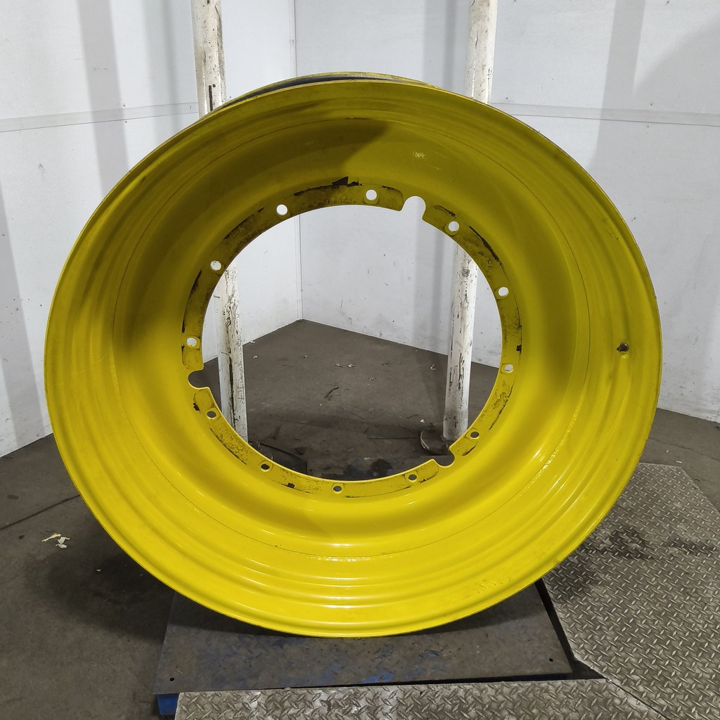 15"W x 50"D, John Deere Yellow 12-Hole Stub Disc , -3.12" Offset