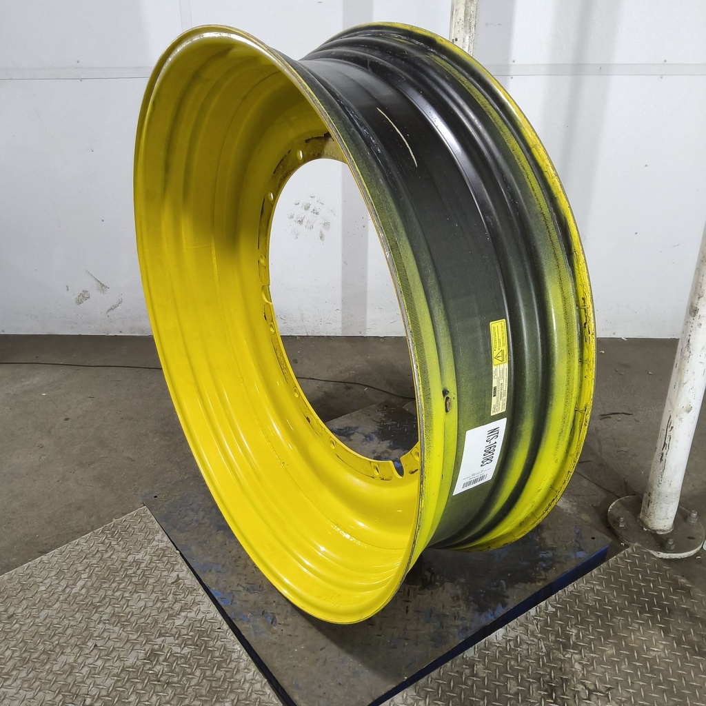 15"W x 50"D, John Deere Yellow 12-Hole Stub Disc , -3.12" Offset