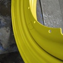 15"W x 50"D, John Deere Yellow 12-Hole Stub Disc , -3.12" Offset