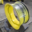 15"W x 34"D, John Deere Yellow 12-Hole Waffle Wheel (Groups of 3 bolts)