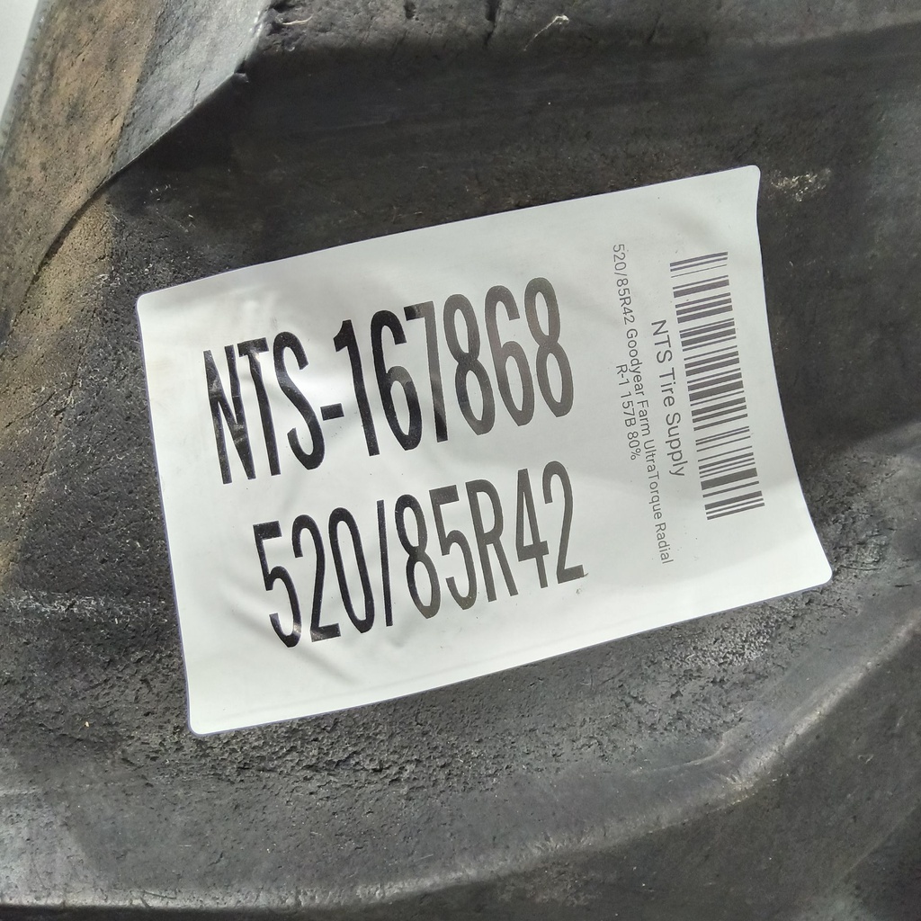 520/85R42 Goodyear Farm UltraTorque Radial R-1 157B 80%