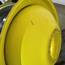 18"W x 42"D, John Deere Yellow 20-Hole Dolly Dual , -15.12" Offset