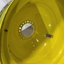 18"W x 42"D, John Deere Yellow 20-Hole Dolly Dual , -15.38" Offset