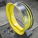 12"W x 38"D, John Deere Yellow 12-Hole Waffle Wheel (Groups of 3 bolts)