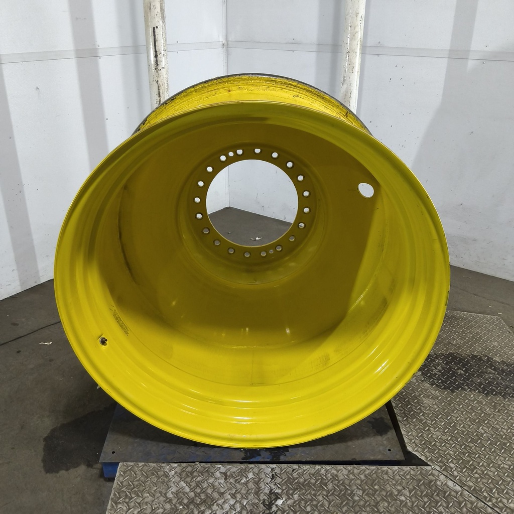 23"W x 42"D, John Deere Yellow 20-Hole Straddle Dual - Outside Dual , -21.5" Offset