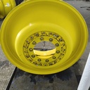 23"W x 42"D, John Deere Yellow 10-Hole Straddle Dual - Inside Main, -16.56" Offset