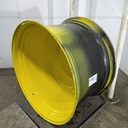 28"W x 46"D, John Deere Yellow 10-Hole Formed Plate , -13.88" Offset