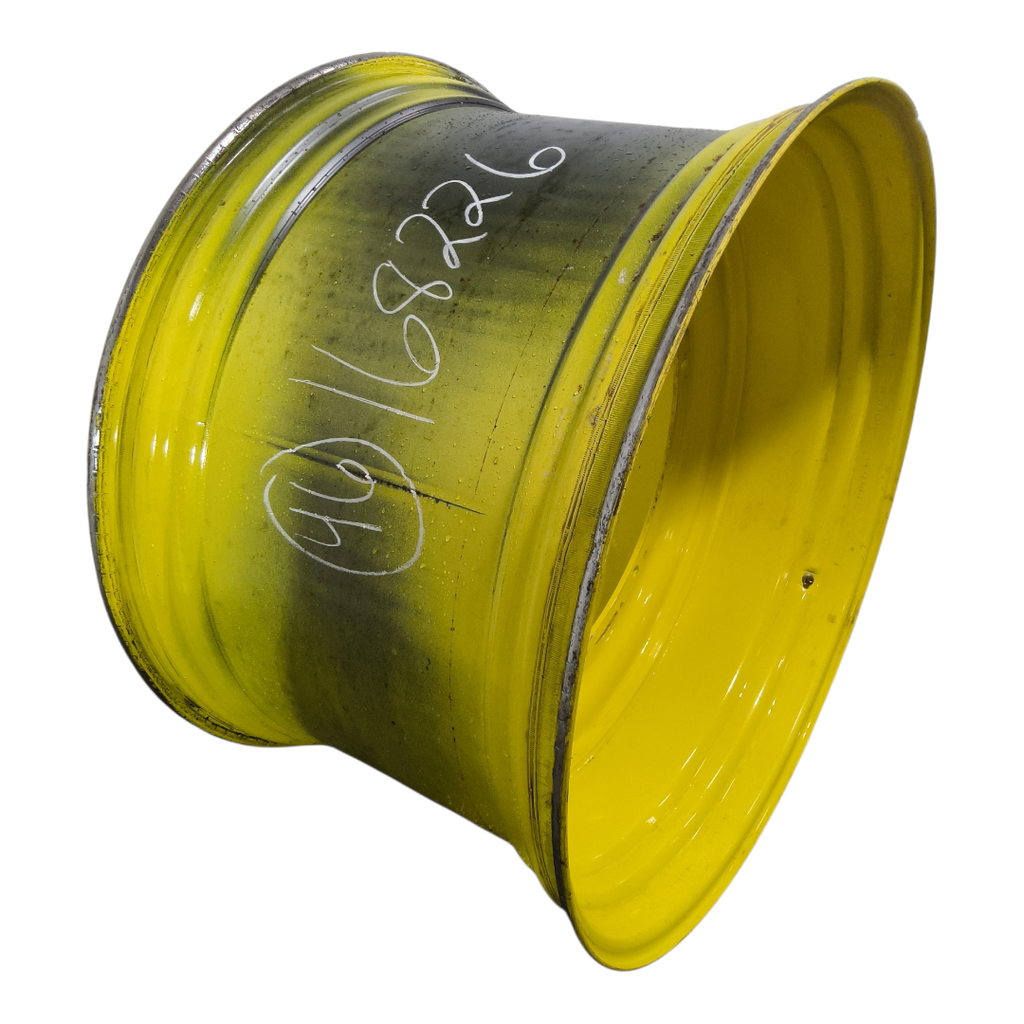 28"W x 46"D, John Deere Yellow 12-Hole Stub Disc , -0.5" Offset