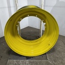 28"W x 46"D, John Deere Yellow 12-Hole Stub Disc , -0.5" Offset