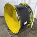 28"W x 46"D, John Deere Yellow 12-Hole Stub Disc , -0.5" Offset