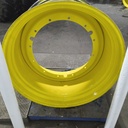28"W x 46"D, John Deere Yellow 12-Hole Stub Disc , -0.5" Offset