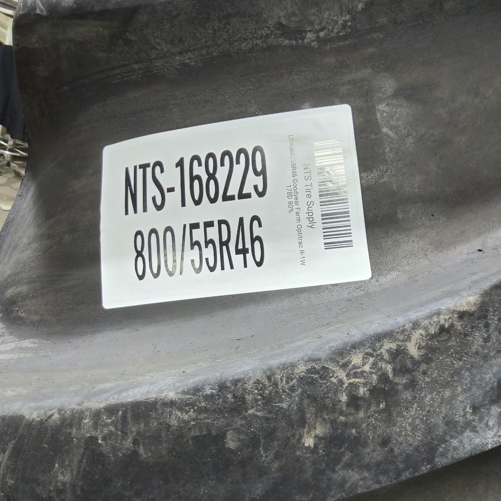 LSW800/55R46 Goodyear Farm Optitrac R-1W 178D 80%