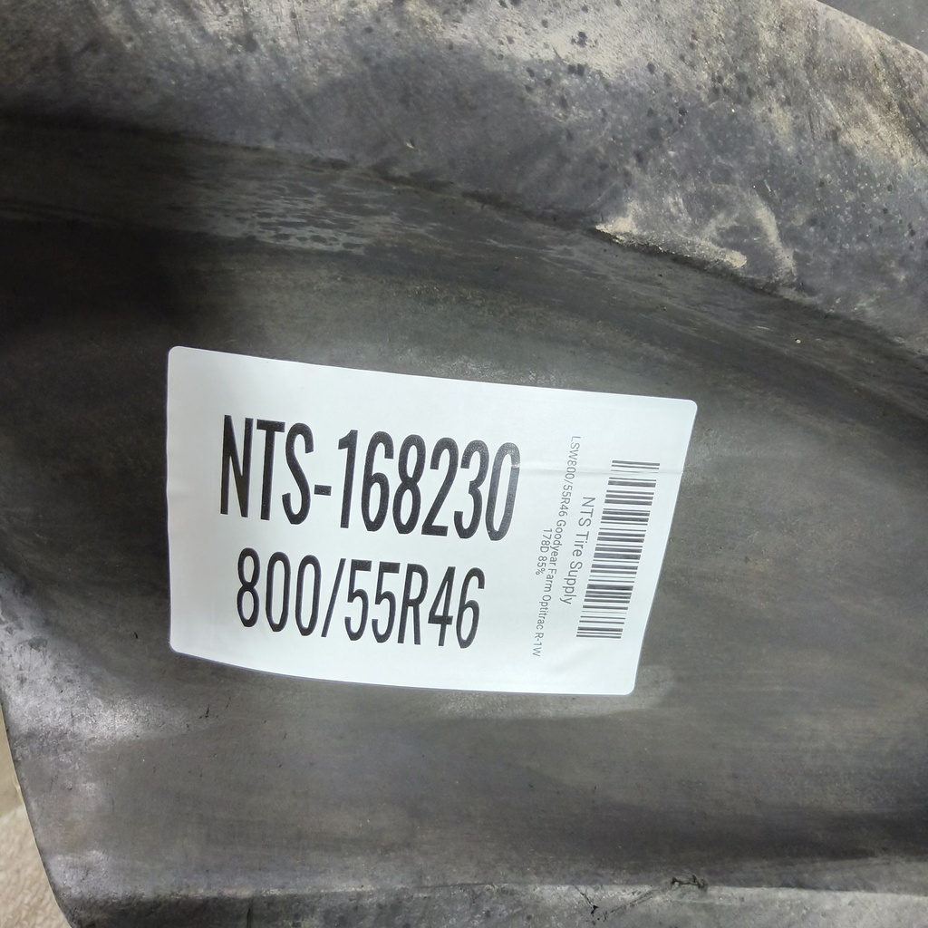 LSW800/55R46 Goodyear Farm Optitrac R-1W 178D 85%