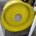 25"W x 46"D, John Deere Yellow 12-Hole Formed Plate Sprayer , -6.75" Offset