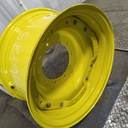 15"W x 28"D, John Deere Yellow 8-Hole Waffle Wheel (Groups of 2 Bolts)