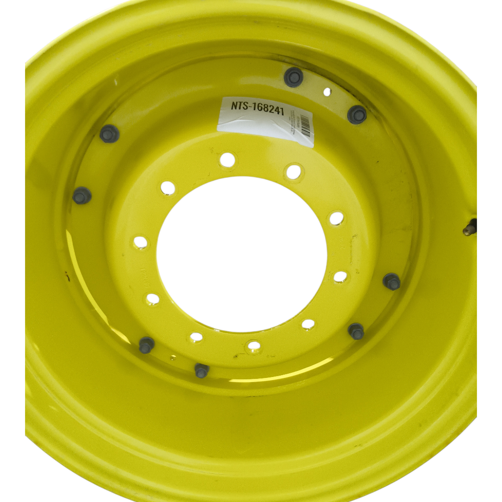 10-Hole Waffle Disc (Groups of 2 Bolts) Center for 28"-30" Rim, John Deere Yellow