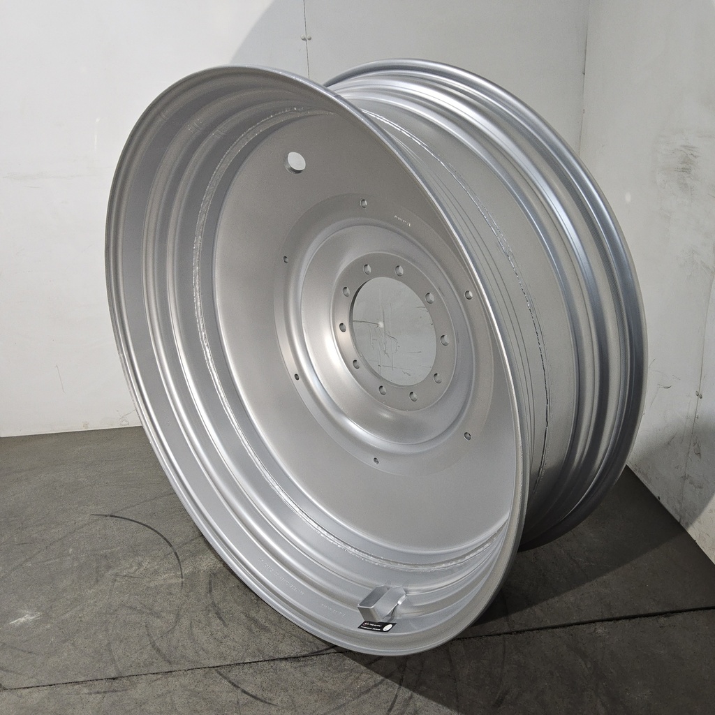 16"W x 46"D, Case IH Silver Mist 10-Hole Formed Plate , -7.38" Offset