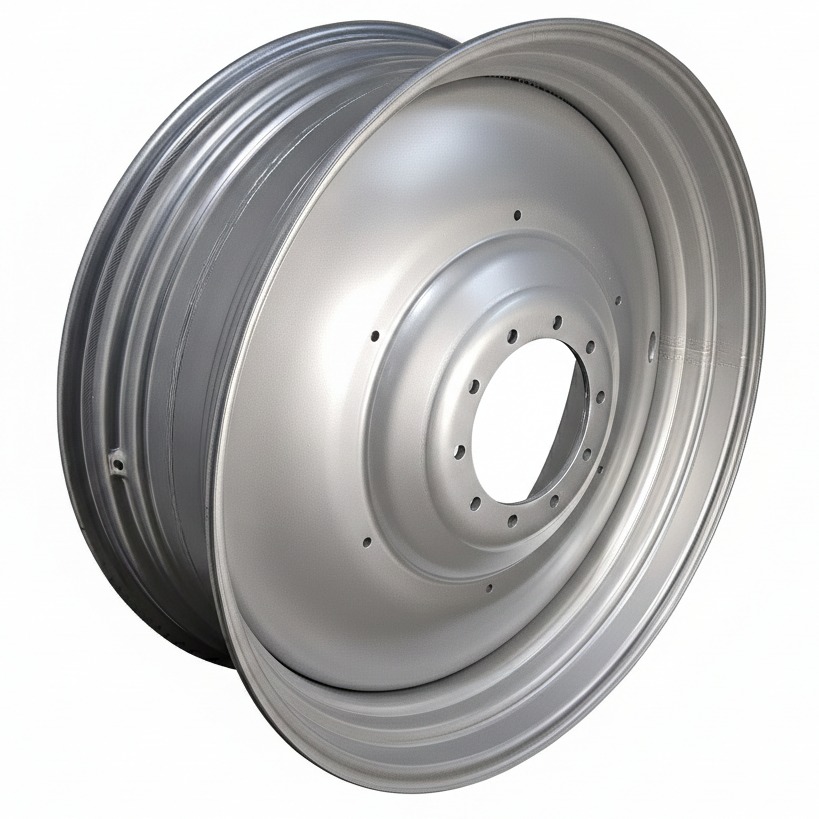 16"W x 46"D, Case IH Silver Mist 10-Hole Formed Plate , -7.38" Offset