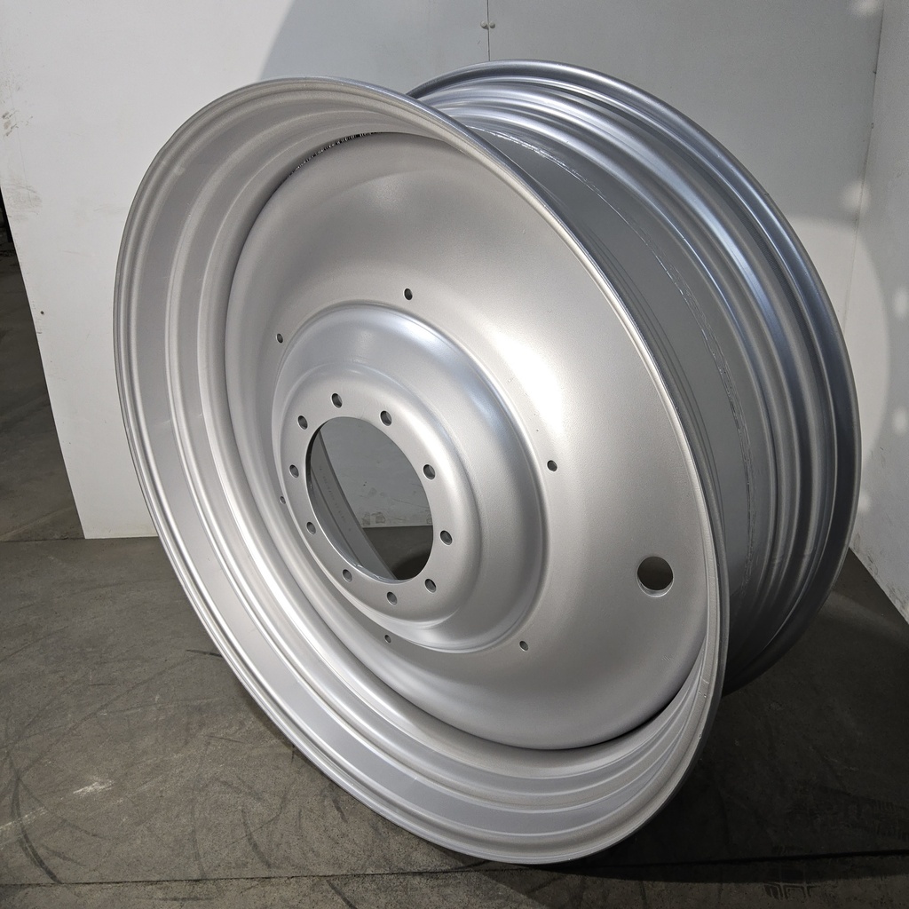 16"W x 46"D, Case IH Silver Mist 10-Hole Formed Plate , -7.38" Offset