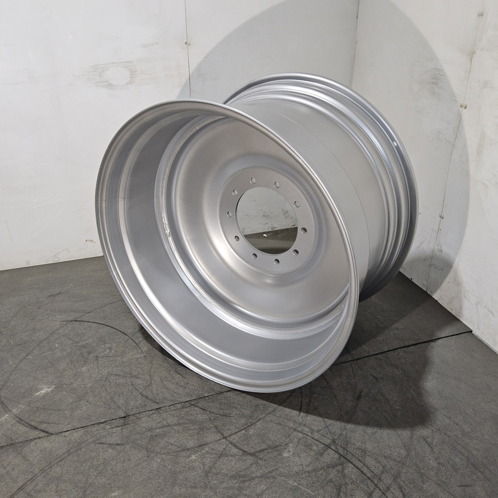 23"W x 38"D, Case IH Silver Mist 10-Hole Formed Plate , -3.12" Offset