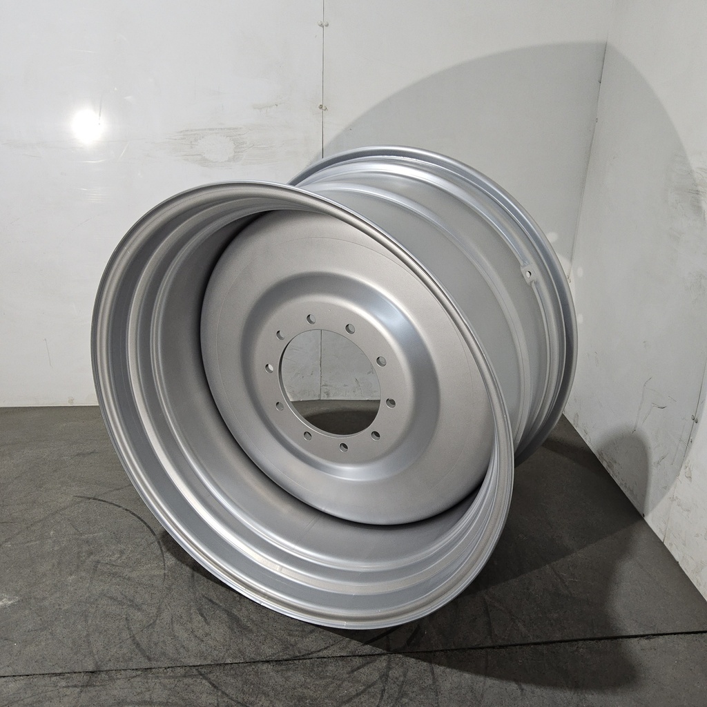 23"W x 38"D, Case IH Silver Mist 10-Hole Formed Plate , -3.12" Offset