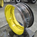 15"W x 34"D, John Deere Yellow 12-Hole Waffle Wheel (Groups of 3 bolts)