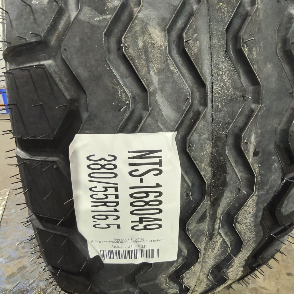 380/55R16.5 Goodyear Farm Implement Radial FS24 I-1 150B 99%
