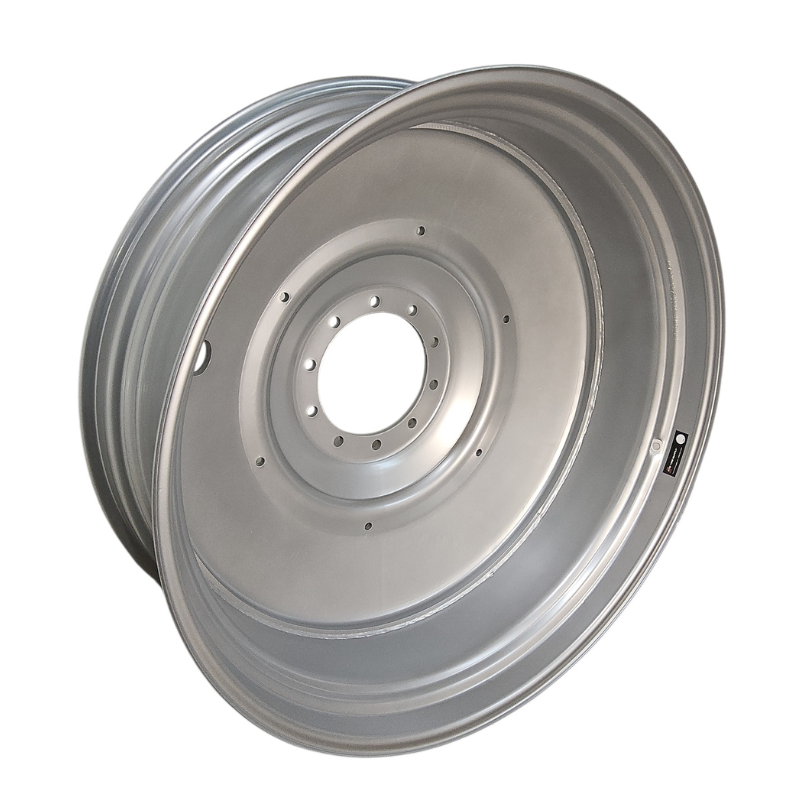 16"W x 46"D, Case IH Silver Mist 10-Hole Formed Plate , -9.25" Offset