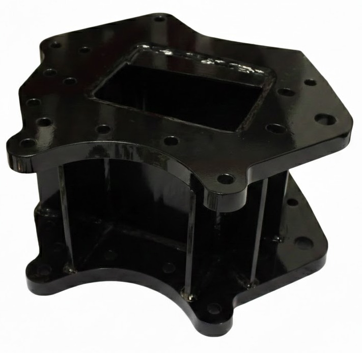 11.25"L Combine Frame Extension for Case-IH Combine 5000/6000/7000 Series / New Holland (Extensions only), Black