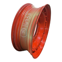 13"W x 38"D, Fendt/Agco Red 16-Hole Stub Disc , 2.06" Offset