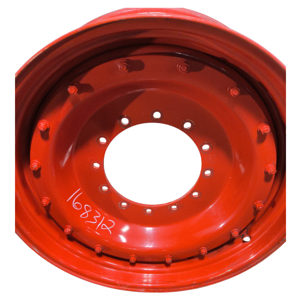 12-Hole Stub Disc Center for 38"-54" Rim, Fendt/Agco Red