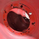 10-Hole Stub Disc Center for 46"-54" Rim, Fendt/Agco Red