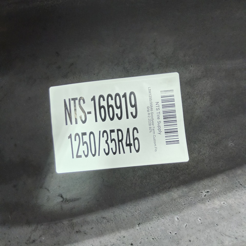 LSW1250/35R46 Goodyear Farm Custom Flo Grip R-2 202B 80%