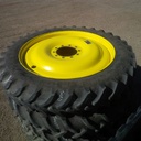 10"W x 46"D, John Deere Yellow 10-Hole Bubble Disc