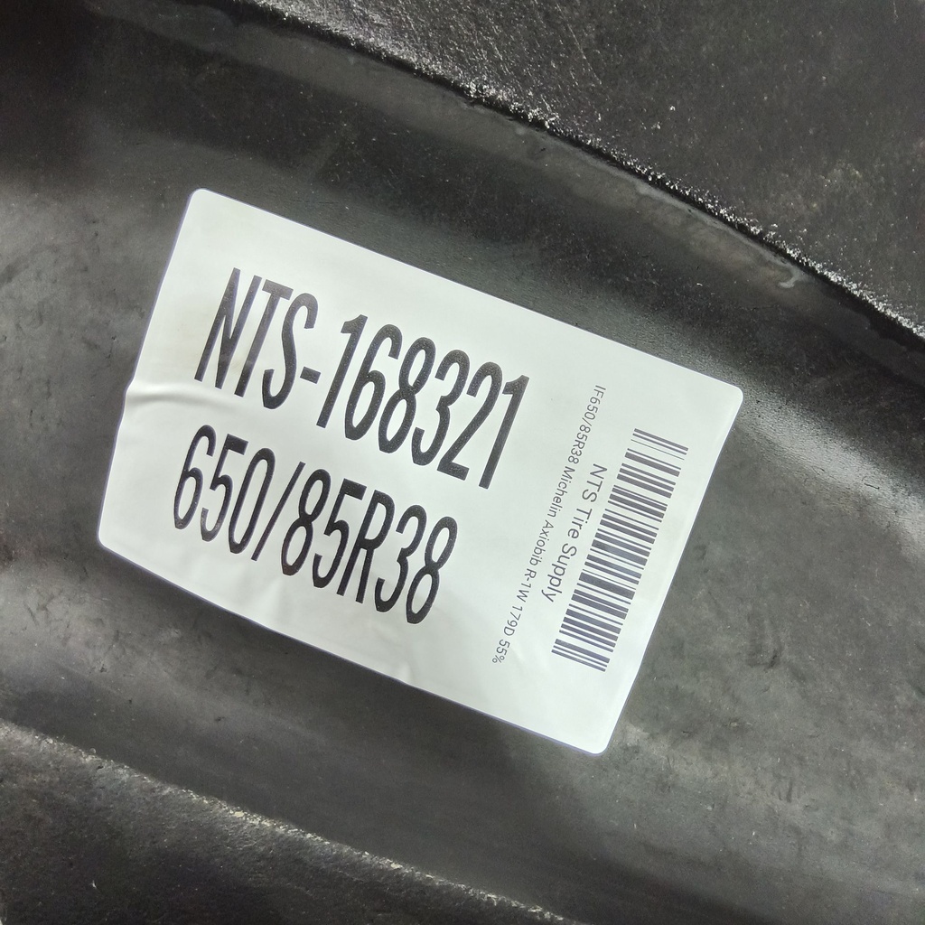 IF650/85R38 Michelin Axiobib R-1W 179D 55%