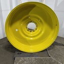 12"W x 54"D, John Deere Yellow 10-Hole Formed Plate , -9.25" Offset