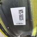 12"W x 54"D, John Deere Yellow 10-Hole Formed Plate , -9.25" Offset