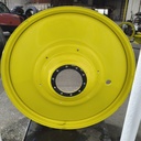 12"W x 54"D, John Deere Yellow 10-Hole Formed Plate , -9.25" Offset