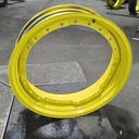 12"W x 38"D, John Deere Yellow 12-Hole Waffle Wheel (Groups of 3 bolts)