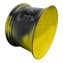 28"W x 46"D, John Deere Yellow 12-Hole Stub Disc , -6.25" Offset